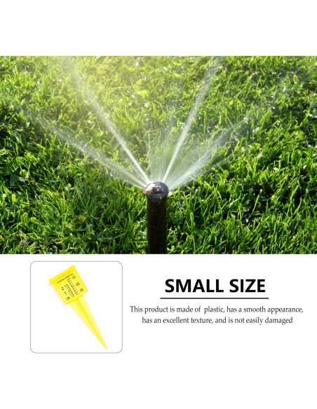 Medidor de Lluvia Housoutil 2PCS para Jardín 13.4cm