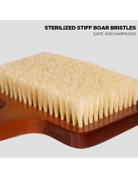 Set de Exfoliación ICANdOIT con Cepillo de Espalda y Guante Facial