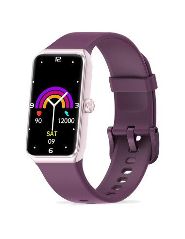 Rastreador de Fitness Bakoor con Pantalla 1.47" y 100+ Modos