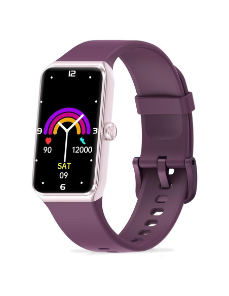 Rastreador de Fitness Bakoor con Pantalla 1.47" y 100+ Modos