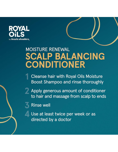 Acondicionador Head & Shoulders Royal Oils 400 ml - Anticaspa