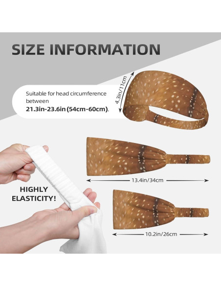 Cinta de cabeza deportiva DSSWTP unisex, antideslizante, absorbente