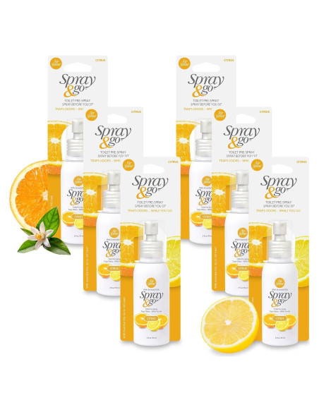 Citra Solv Spray de Inodoro Cítricos Air Scense 6x60ml