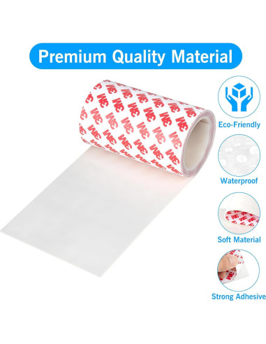 Almohadillas de Silicona Antideslizantes Golesh 10x1 cm - Protección Muebles