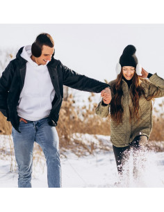 Orejeras de Piel Sintética RONRONS para Mujeres - Calentadores de Oídos 2