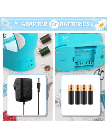 Mini Máquina de Coser Varmax FHSM-201 con Kit de 42 Piezas Mini Máquina de Coser Varmax FHSM-201 con Kit de 42 Piezas