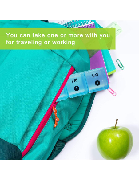 Organizador de Pastillas Mensual DANYING XL 28 Compartimentos Organizador de Pastillas Mensual DANYING XL 28 Compartimentos