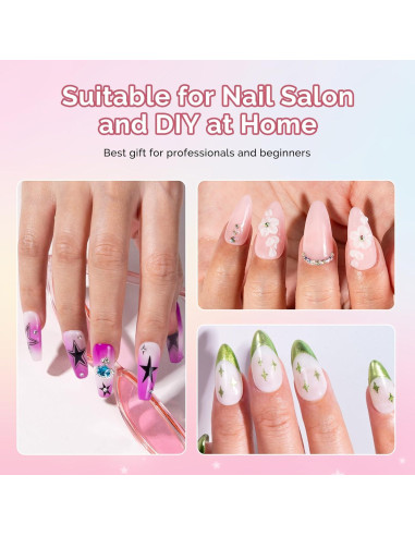 Juego de 5 Pinceles de Escultura de Uñas MelodySusie