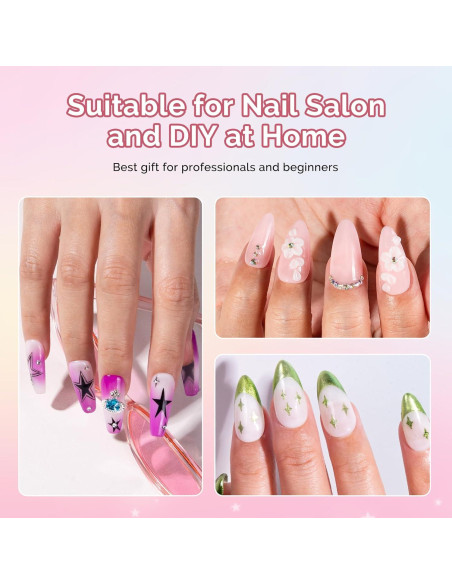 Juego de 5 Pinceles de Escultura de Uñas MelodySusie