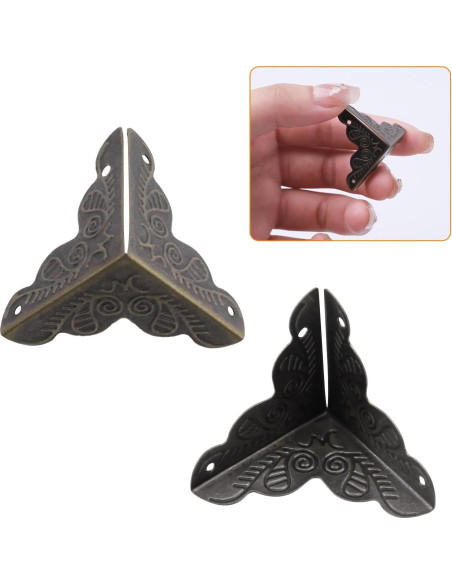 36 Esquinas Internas de Polvo Olldag para Escaleras de Madera