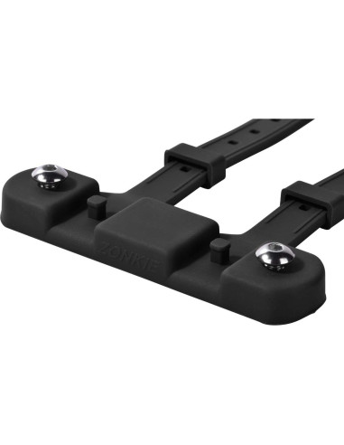 Base de Montaje para Botella ZONKIE - Soporte Silicona Negro