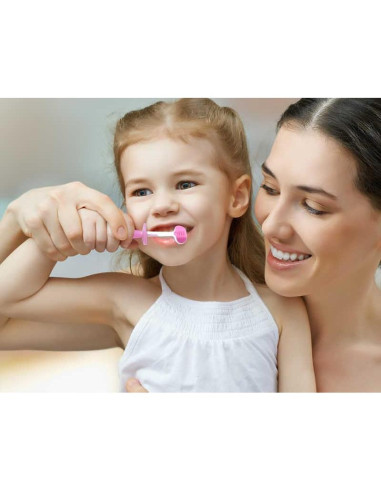 Cepillo de dientes para bebés FOREVIVE Y002 suave con base de succión
