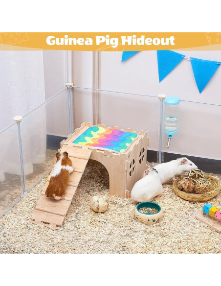 Casa para Cobayas Unicorn Catcher Extra Grande con Escaleras