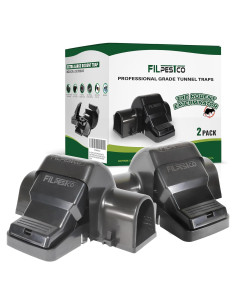Trampa para Ratas Filpestco 2 PCS Extra Grande Reutilizable