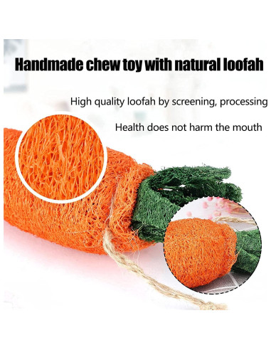 16 Juguetes para Hámster y Conejos Dbeans - Salud Dental