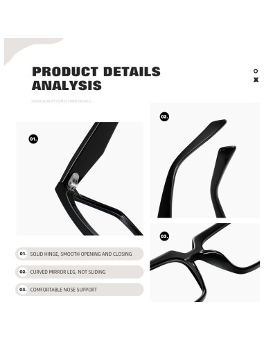 Gafas de luz azul TIANYESY unisex - Protección UV y comodidad