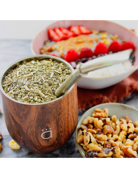 Yerba Mate Orgánica KALMATEH 0.45kg Sin Humo - Té Natural