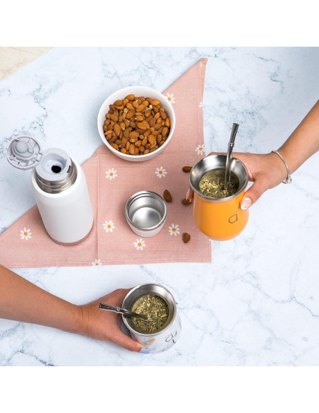 Yerba Mate Orgánica KALMATEH 0.45kg Sin Humo - Té Natural