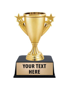 Trofeo de Copa de Oro Crown Awards 13.34 cm Personalizado