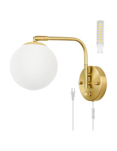 Aplique de pared regulable VATONI con brazo oscilante 8W