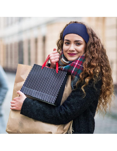 Diademas de Mujer Tejidas SATINIOR 5 Piezas Elásticas Invierno