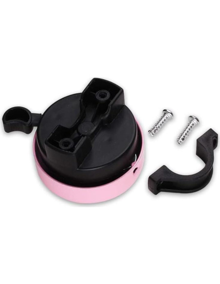 Timbre de Bicicleta para Niñas MINI-FACTORY Rosa Mariposa