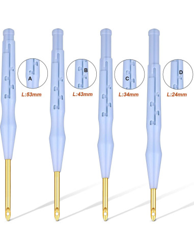 Kit de Agujas de Punch WILLBOND 17 Piezas para Bordado