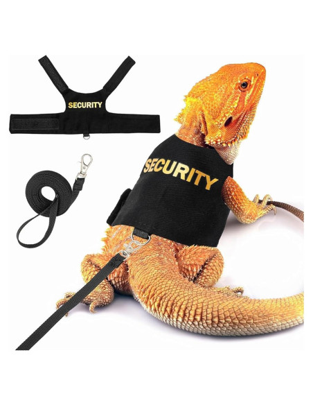 Conjunto Arnés y Correa DONGKER para Dragón Barbudo Reptiles