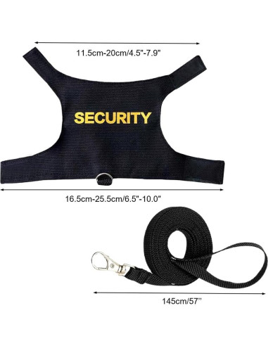 Conjunto Arnés y Correa DONGKER para Dragón Barbudo Reptiles