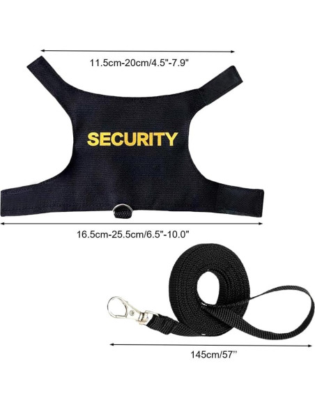 Conjunto Arnés y Correa DONGKER para Dragón Barbudo Reptiles