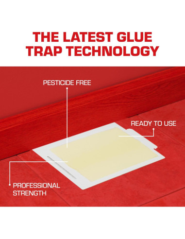 Tableros de Pegamento Tomcat para Ratones y Cucarachas - 4 Unidades