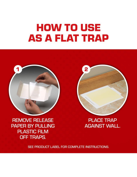 Tableros de Pegamento Tomcat para Ratones y Cucarachas - 4 Unidades