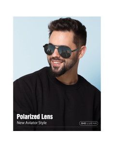 Gafas de sol LUENX Aviador Polarizadas UV400 para Hombre 2