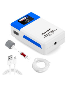 Bomba de Aire Recargable Devopet para Acuario 60 Galones