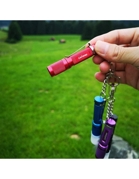 Mini Linterna de Llavero Nitefox K3 150 Lúmenes Resistente al Agua