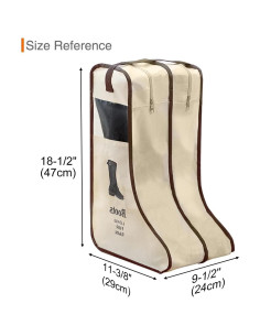 Bolsa de Almacenamiento para Botas KOVOSCH Beige Grande 2