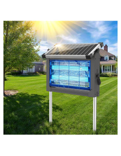 Zapper Solar de Insectos OnBeam 4500V Impermeable Jardín