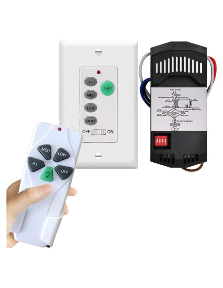 Control Remoto de Pared Universal 3 Velocidades 53T Control Remoto de Pared Universal 3 Velocidades 53T