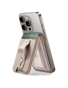 Cartera Aura MagSafe ESR Titanio Desértico para iPhone 12-16