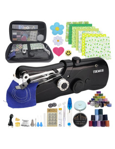 Máquina de Coser Portátil Mini para Principiantes - Negra