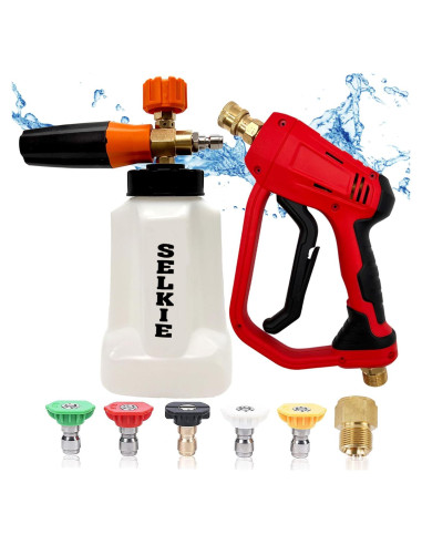 Cañón de Espuma Selkie 1L para Lavadora a Presión 5000 PSI