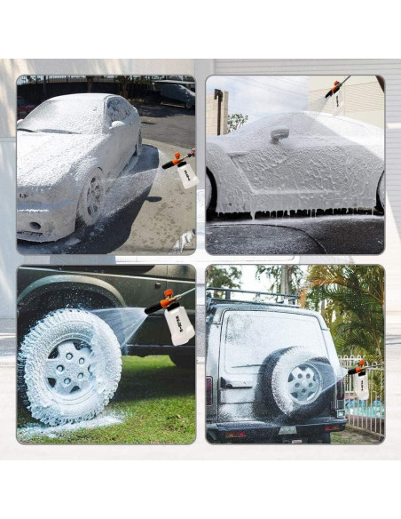 Cañón de Espuma Selkie 1L para Lavadora a Presión 5000 PSI