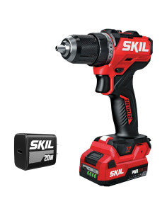 Taladro Inalámbrico SKIL 12V Motor Sin Escobillas 2.0Ah