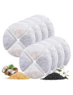 Filtros de agua para gatos MyfatBOSS - Paquete de 8 filtros