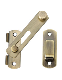 Pestillo de Puerta Alise 10.16cm Acero Inoxidable Bronce