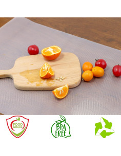 Forro de Estante Antideslizante GMCOZY 10cm x 7.32m Transparente 2