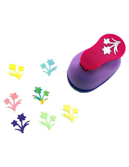 Perforadora de papel CADY Crafts 2.5 cm Flor Bonsai Multicolor