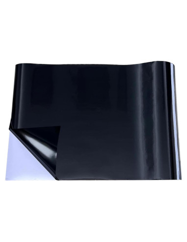 Fondo de Acuario Autoadhesivo XCNO 30x70 cm Negro Azul