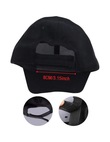 Gorra LED JIGUOOR Ajustable Iluminada para Fiestas y Eventos