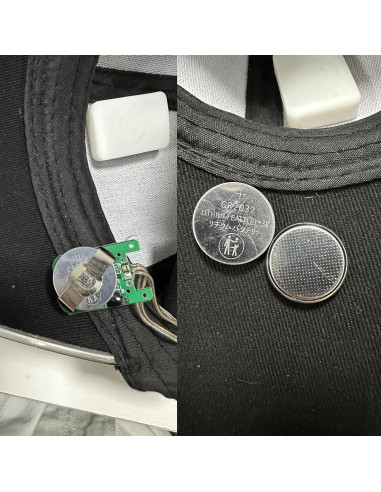 Gorra LED JIGUOOR Ajustable Iluminada para Fiestas y Eventos